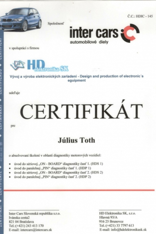 Certifikaty