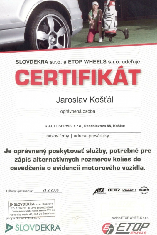 Certifikaty